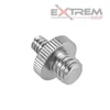 3/8" -> 1/4"-os fényképezőgép csavar adapter (apa-apa)