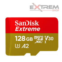 Memóriakártya - Sandisk Extreme U3 V30 Micro SD - 128gb (4K videóhoz)