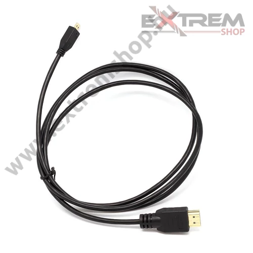 HDMI Kábel sportkamerához (micro HDMI -> HDMI)