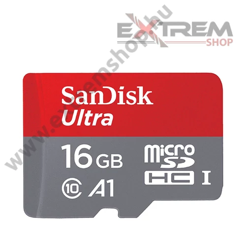 Micro SD Memóriakártya - 16gb - Sandisk Ultra