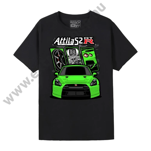GT-R Póló - Fekete