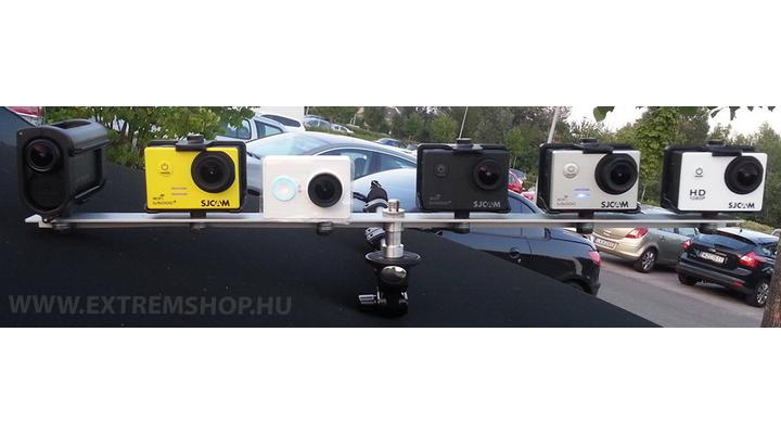 A nagy sportkamera teszt – SJCAM SJ4000 – SJ5000 – Xiaomi Yi – Sony AS20